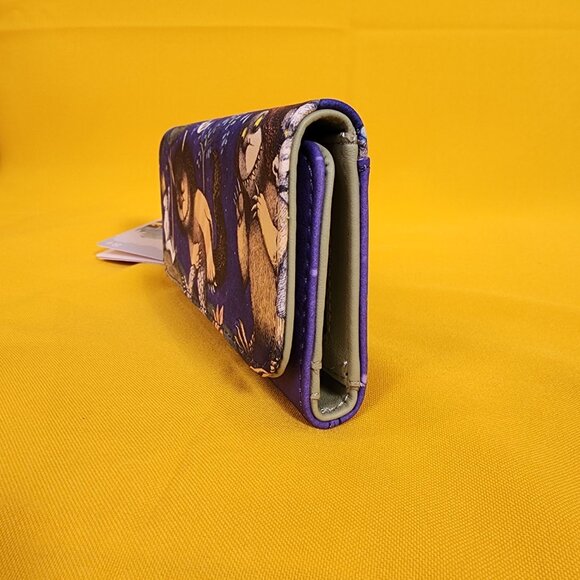 Loungefly Where The Wild Things Are Sendak Max Flap Wallet Soft Tag NEW - Picture 6 of 13